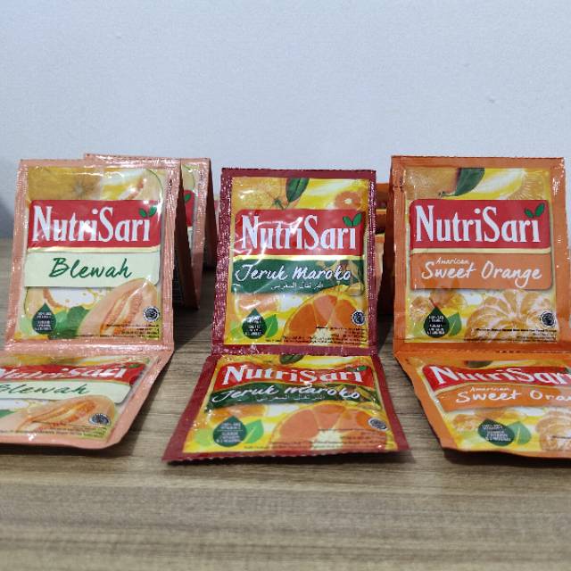 Nutrisari minuman segar sachet