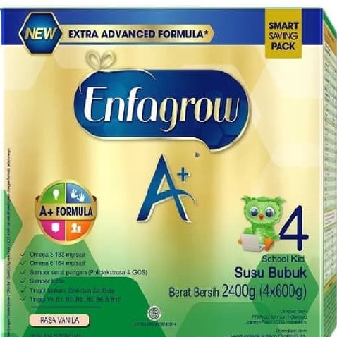 

ENFAGROW A 4 VANILA VANILLA SUSU BOX 2400 G 24 KG