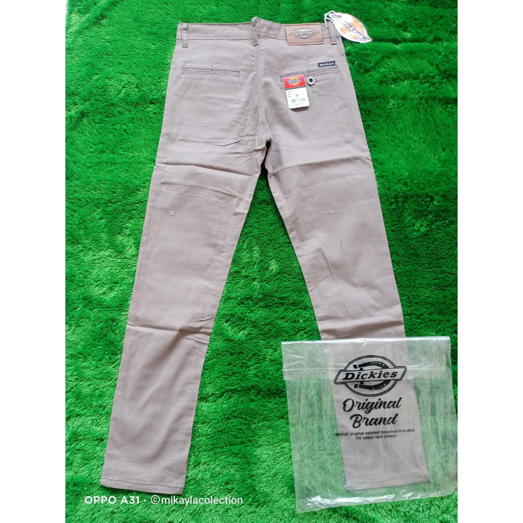 Celana Chino Coklat Latte Panjang Distro Dickies