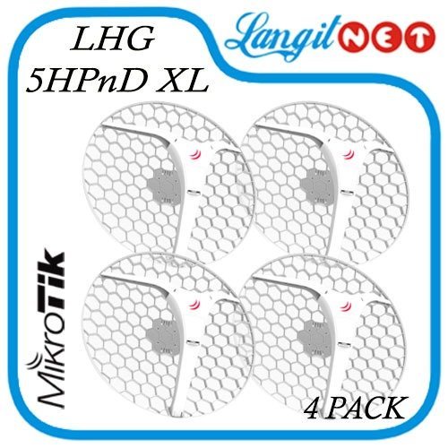 MIKROTIK RB LHG 5HPnD XL LHG XL HP5. 4 Pcs