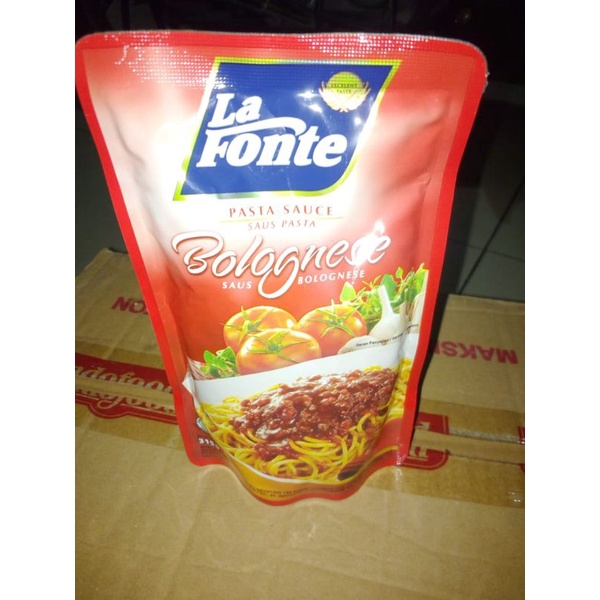 

La Fonte PASTA SAUCE BOLOGNESE 315gr/ La Fonte SAUS PASTA BOLOGNESE 315gr