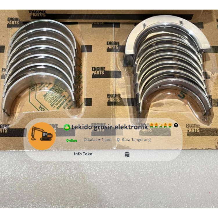 METAL DUDUK PC200-6 PC200-7 PC200-8 6BT 6736-21-811 3802070 STD