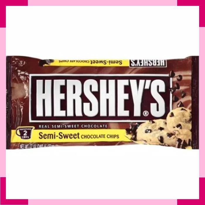 

Hershey's Semi Sweet Chocolate Chips Hersheys Hershey Cokelat Coklat B