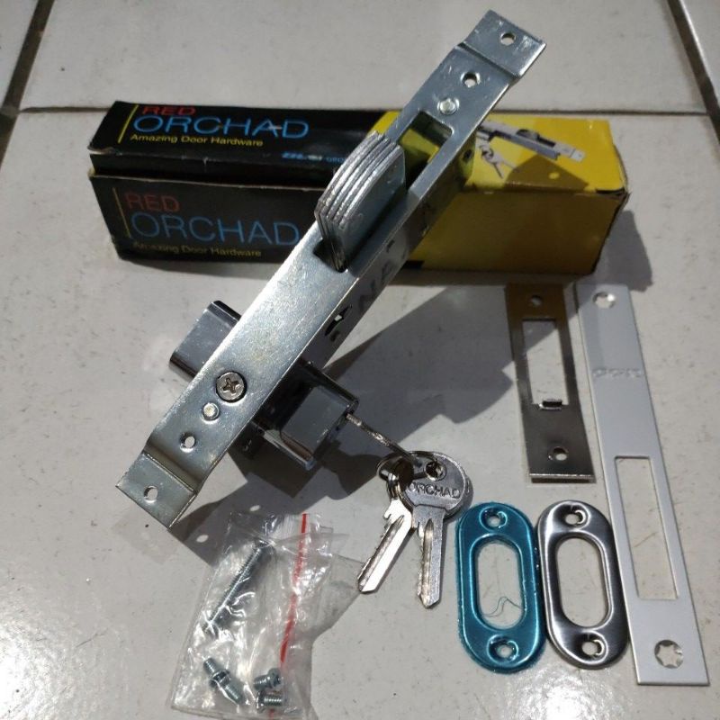 Kunci pintu dorong kunci pintu gantung kunci pintu geser rel pintu kunci pintu aluminium kunci pintu