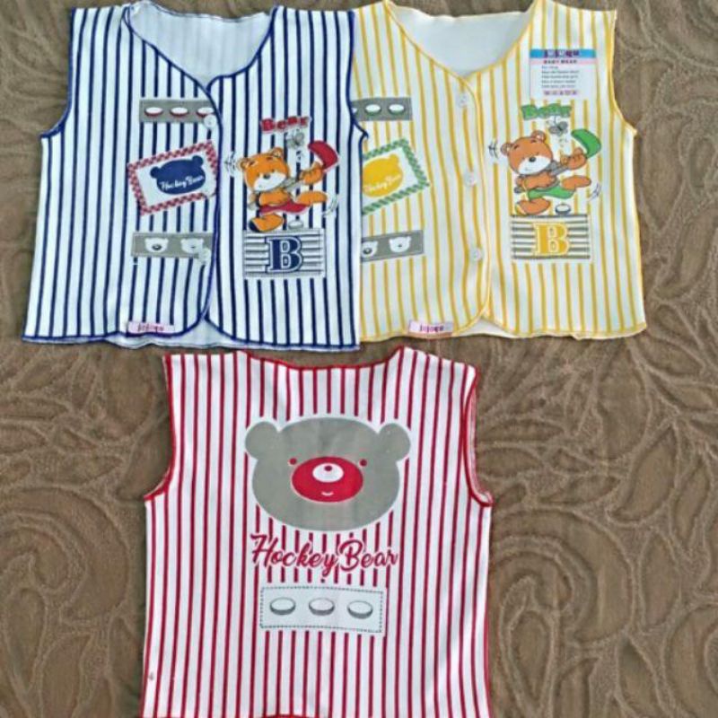 3PCS !!! Baju bayi lengan panjang pendek kutung Newborn murah