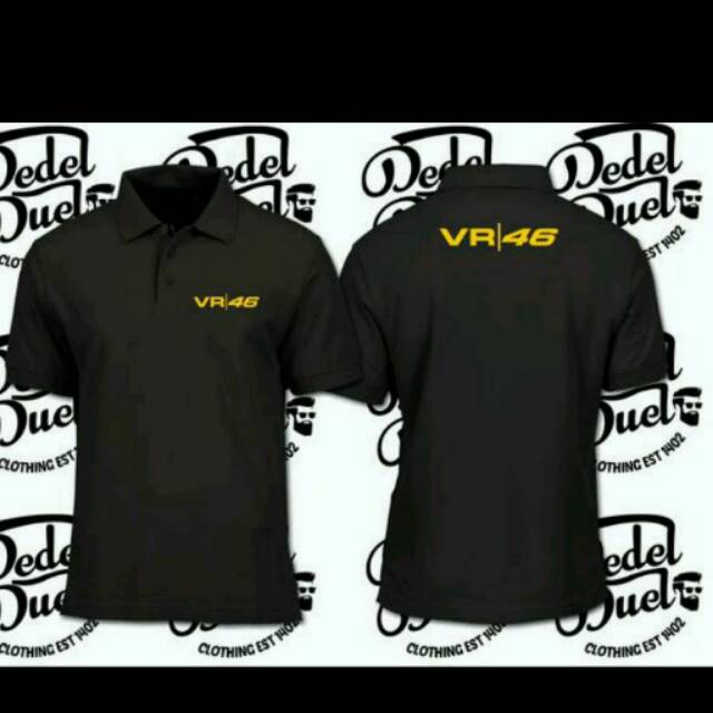 Baju polo/TSHIRT VR-46 MURAH KEREN. Big size. XXXL.