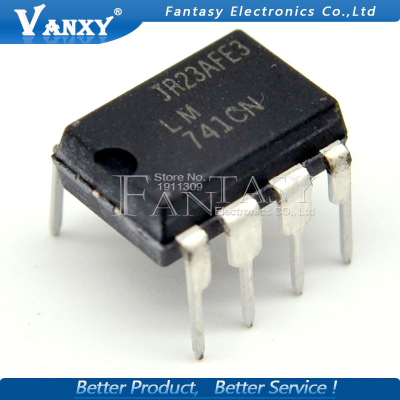 (Ready Stock) 10PCS LM741CN DIP8 LM741 DIP-8 741CN DIP-8 Amplifier Operasi LM741CN