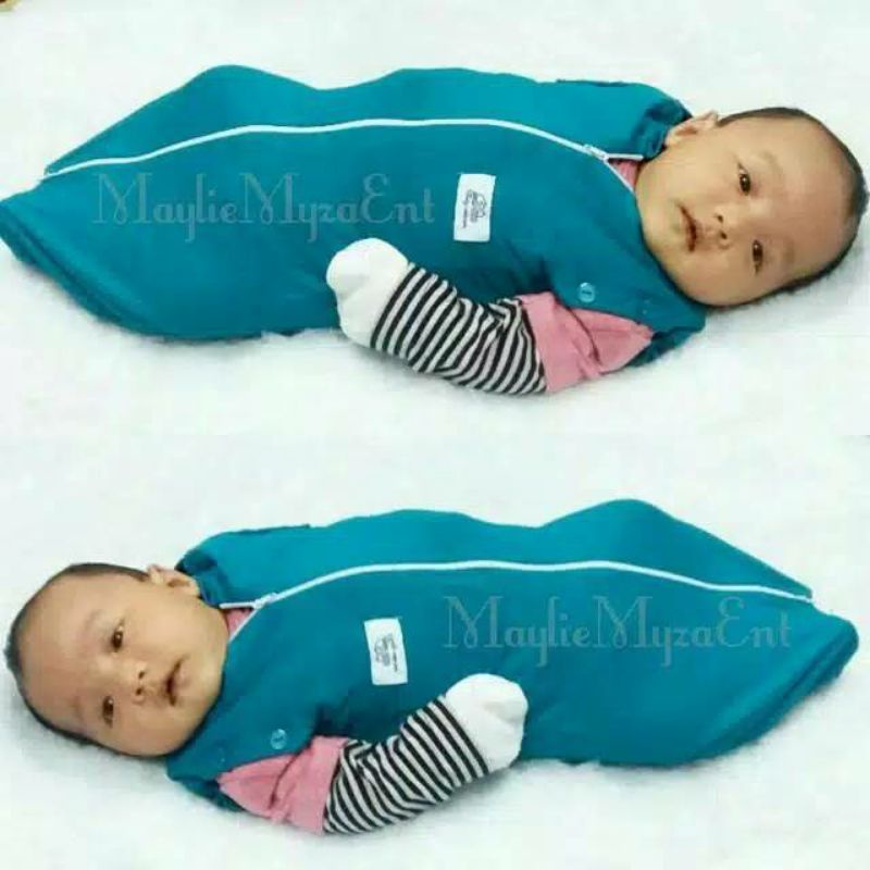 SNI TERMURAH Dita Moons Care Bedong Deluxe Swaddle 2in1 Bedong tangan bisa keluar