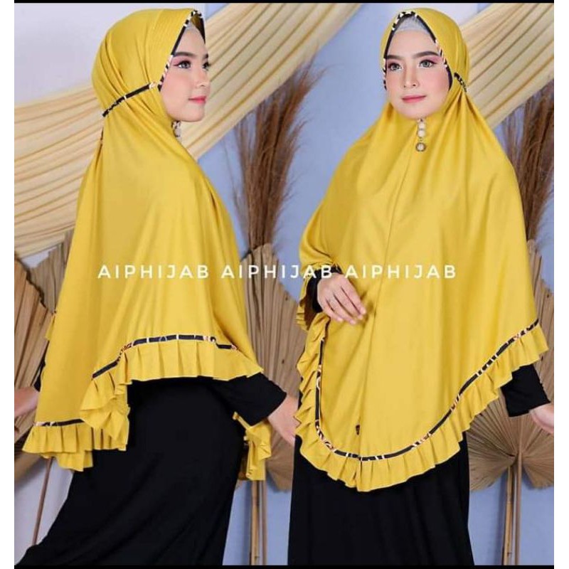Jilbab Hijab Kerudung instan jumbo AIP Lis Sultan Masker