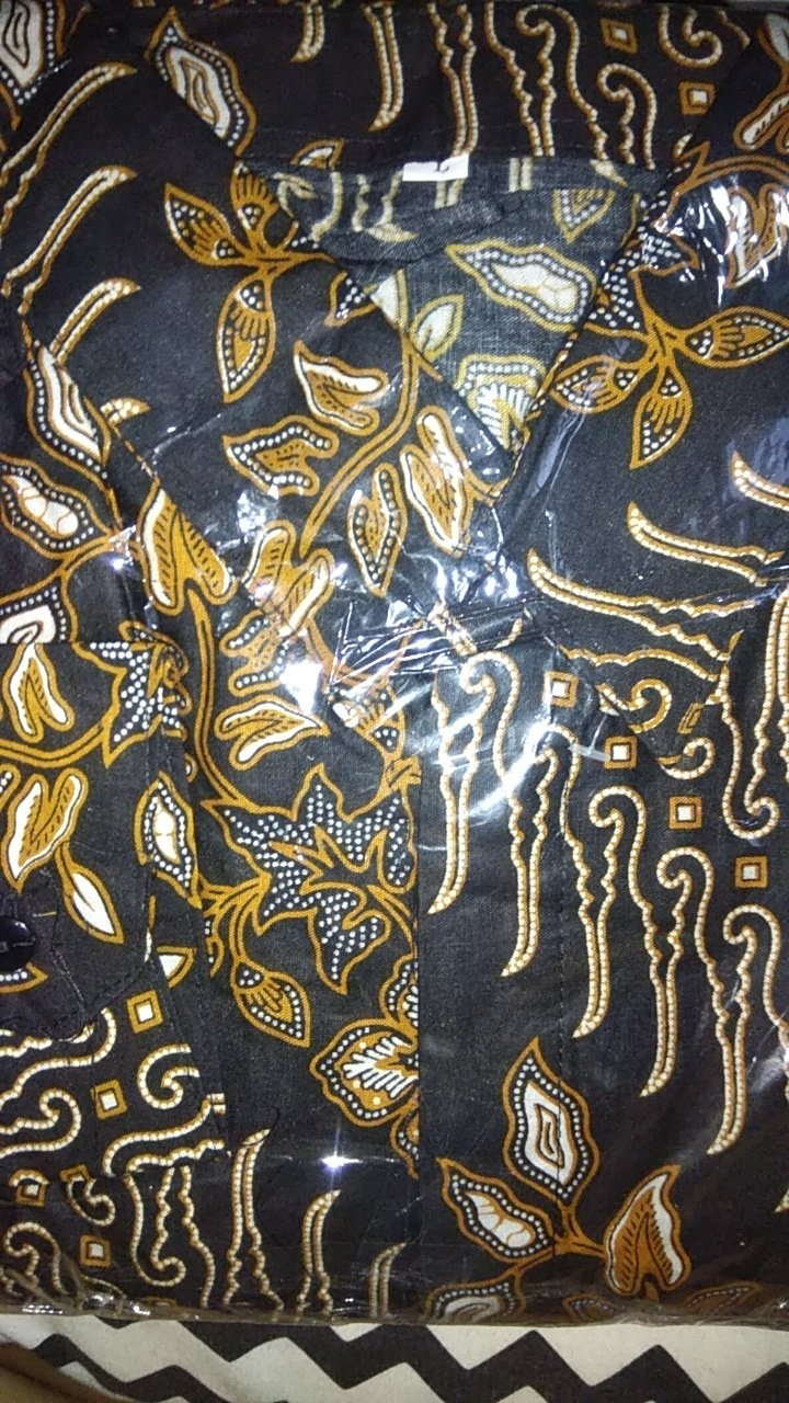 Set Couple Mini Blouse Brown Maura Couple - Sania Ruffle Batik Couple Ori Ndoro Jowi Suryandhanu Dnt