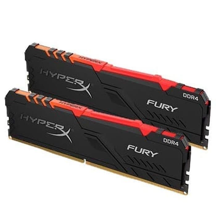 MEMORY KINGSTON DDR4 HYPER FURY RGB PC3200 16GB 8GB x2