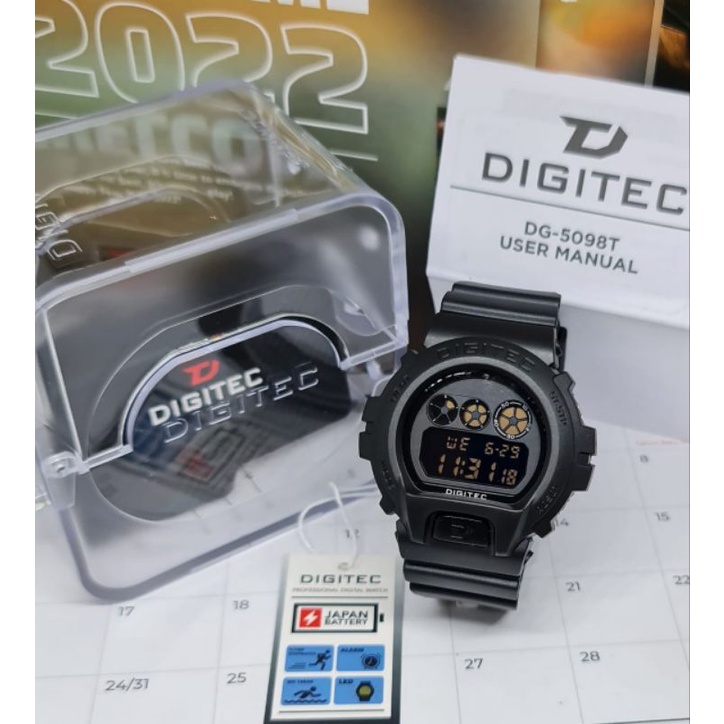 DIGITEC DG 5098 JAM TANGAN PRIA TAHAN AIR 100M ORIGINAL