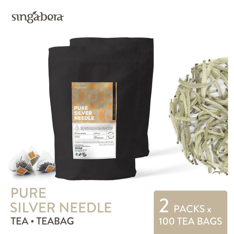

Singabera Silver Needle - White tea (2 pouch @ 100 teabags)