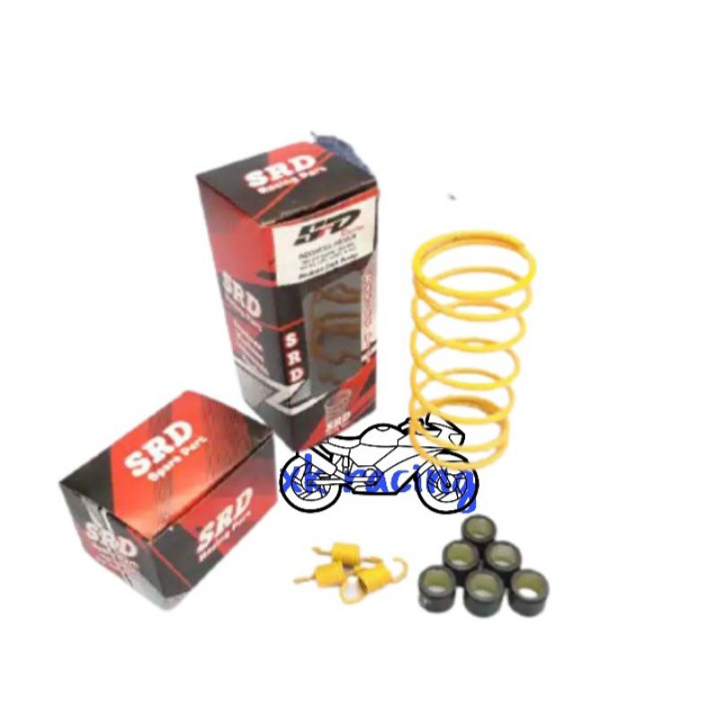 PER CVT PER KAMPAS OTOMATIS 1500 RPM MIO M3 FINO FI 125 DAN ROLLER 7 8 9 GRAM BISA COD BAYAR DI TEMP