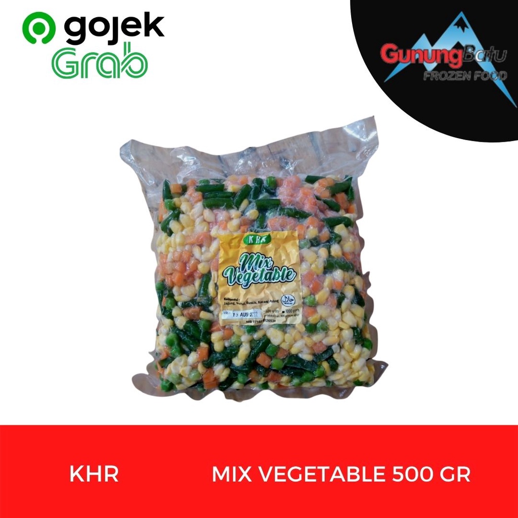 

MIX VEGETABLE 500GR