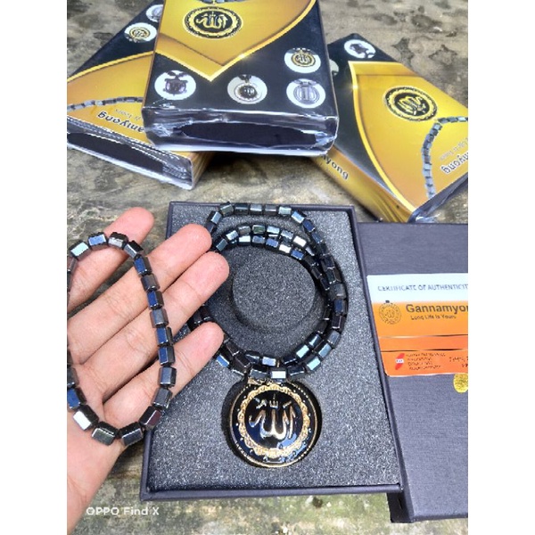 KALUNG KESEHATAN GANNAMYONG+ORI+GELANG+BOX+SERTIFIKAT