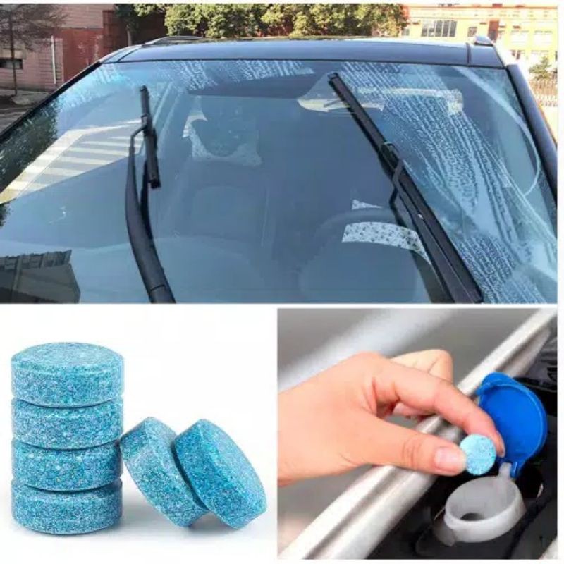 SABUN PEMBERSIH WIPER KACA MOBIL/GLASS CLEANER TABLET