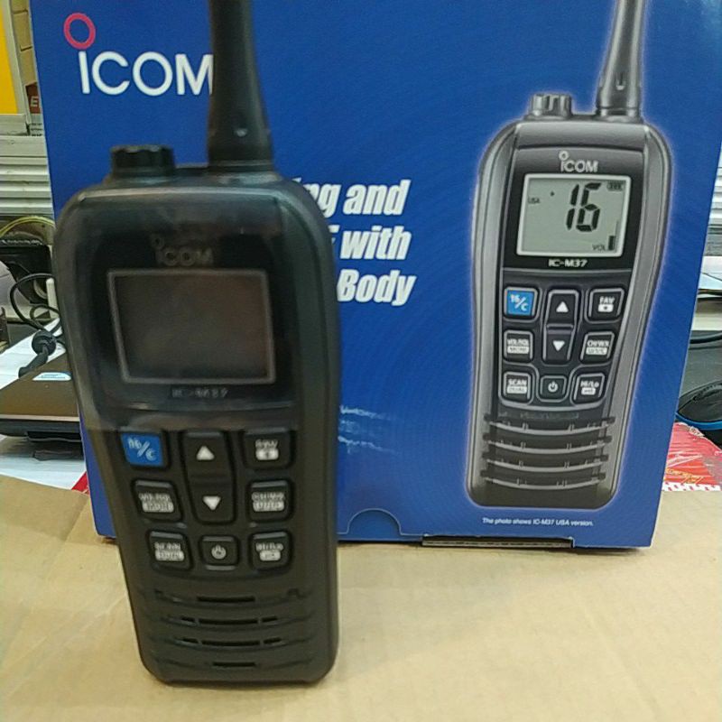 ht icom ic m37 marine original
