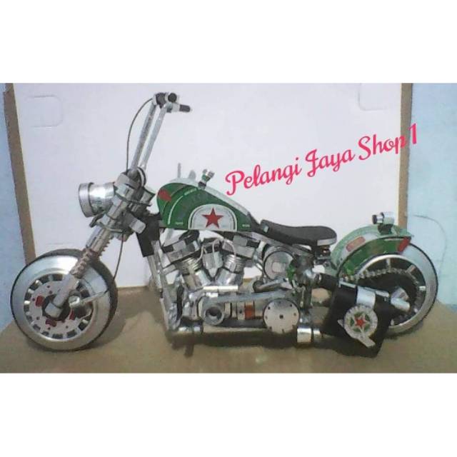 Miniatur antik Miniatur Moge Miniatur Motor Gede