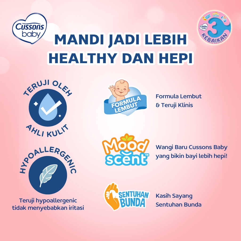 ★ BB ★ Cussons Baby Milk Bath Soft &amp; Smooth - Sabun Mandi Bayi Refill 400ml