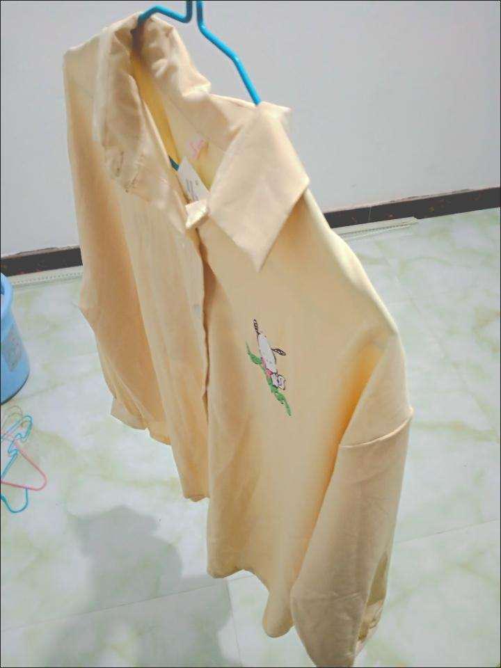【impor】 Kemeja Long Sleeves Wanita Motif Kartun Pochacco