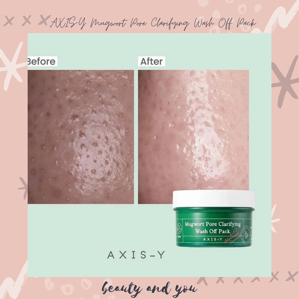 Mugwort Pore Clarifying Wash Clay Mask (ORIGINAL 100%)