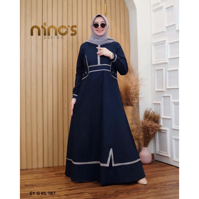 Ready Gamis SY G KL 187 ori by ninos design