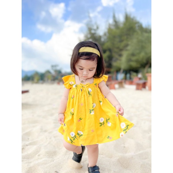 DRESS BAYI DAN BALITA (RAYON PREMIUM) &quot;Gianna Top &amp; Baby Dress&quot;