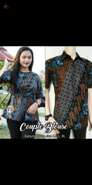 M L Xl Xxl Kemeja Batik Pria Seno Kawung Manda Kenongo Sekar Seno Biru Cendrawasih Garuda Jumbo