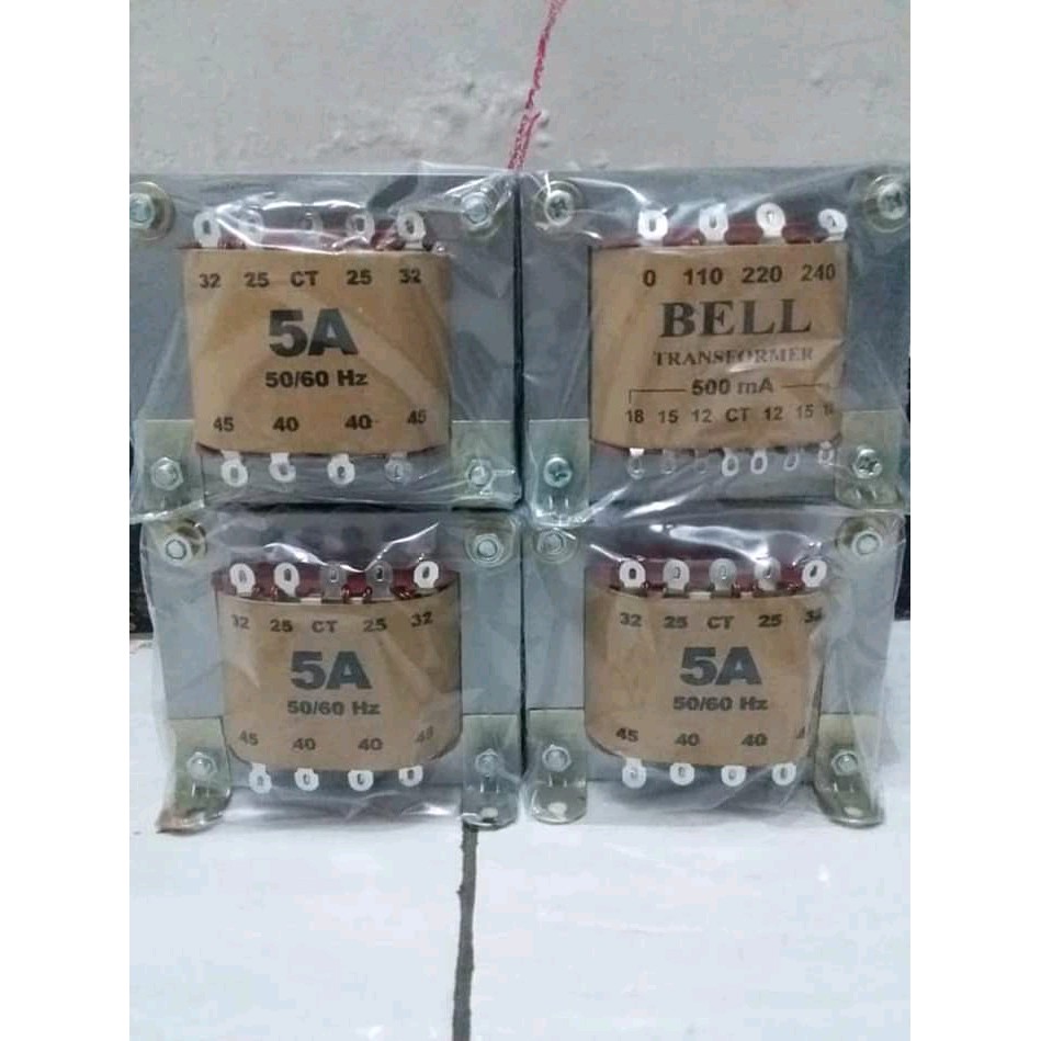 TRAFO MURNI 5A BESAR 45V CT