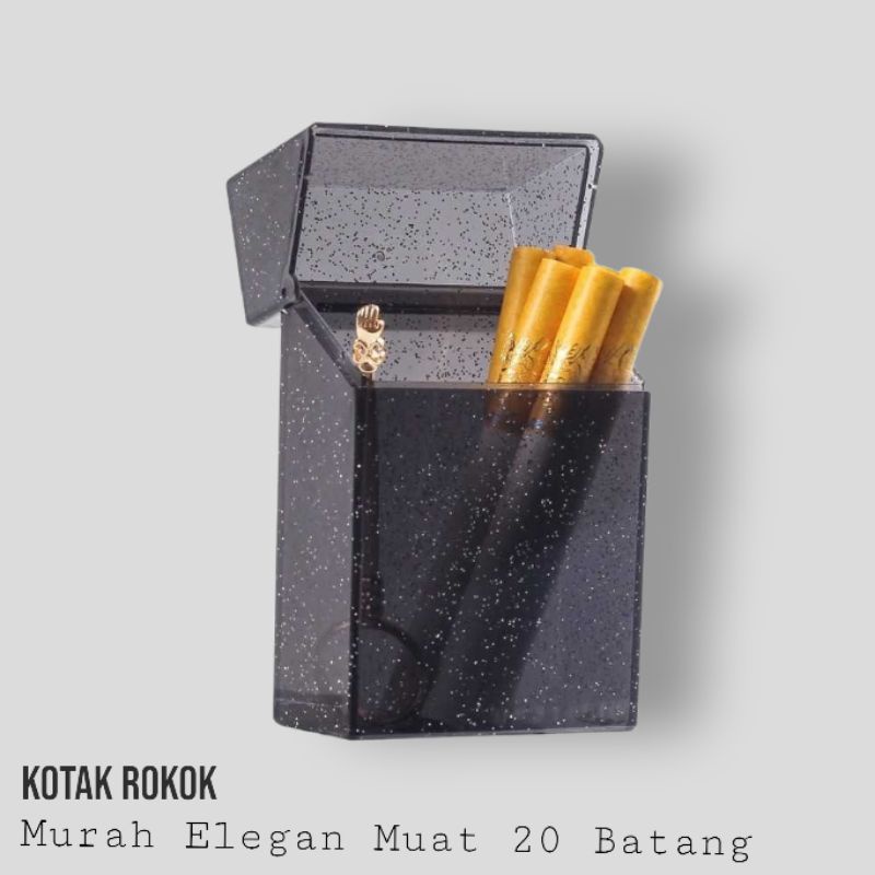 Tempat Kotak Rokok Muat 20 Btg - Wadah Roko Elegan