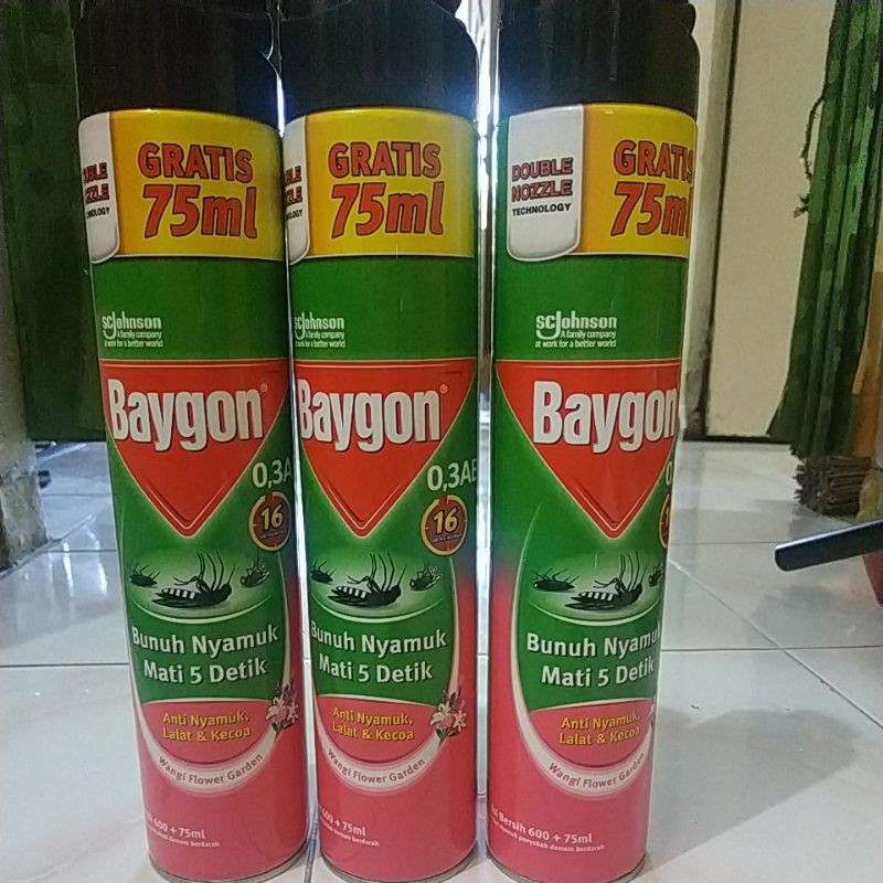 Baygon atau hit 600 ml