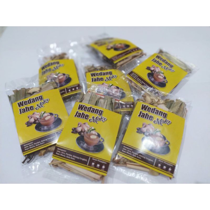 

WEDANG JAHE KOMPLIT DAN GULA AREN MAK'E