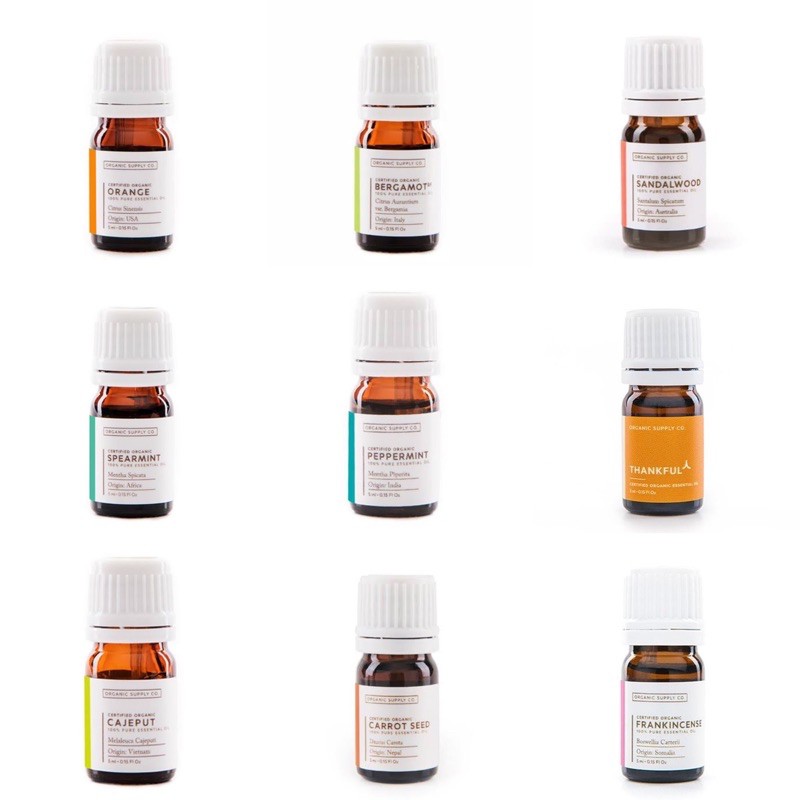 CLEARANCE SALE: Organic Supply Co Essential Oils 5ml berbagai jenis