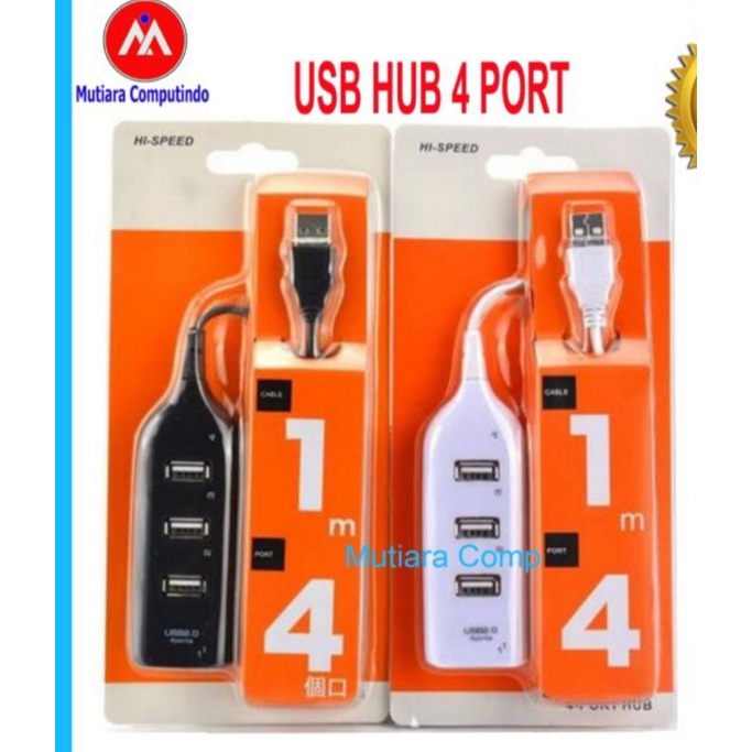 USB HUB 4PORT 1M USB HUB 4 PORT COLIKAN BISA BUAT CHARGER LAMPU PCB