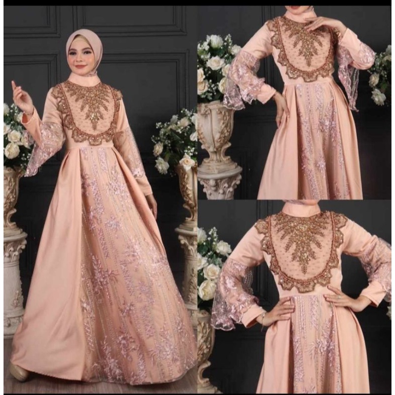 gaun pesta premium terbaru