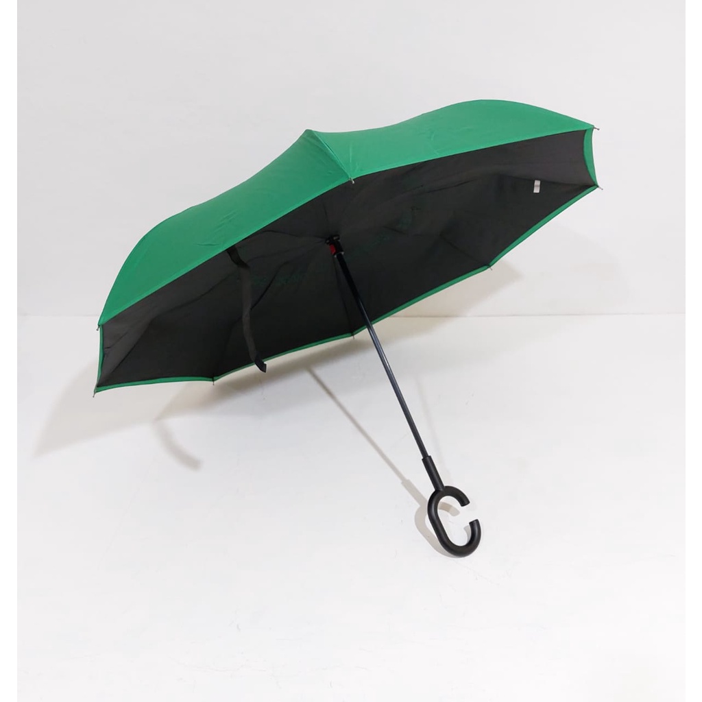 Payung Terbalik Reverse Umbrella Gagang C Kazbrella 006