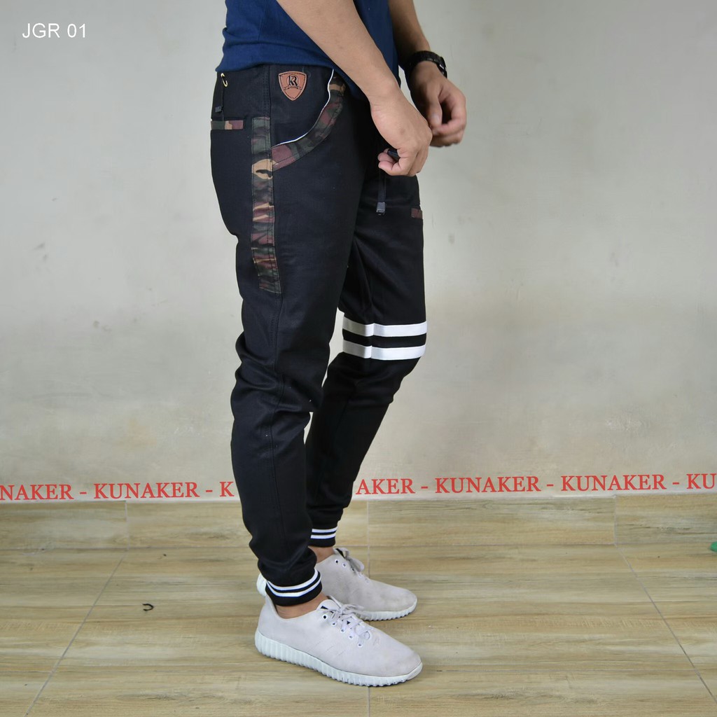 CELANA JOGGER CHINOS - CELANA CARGO JOGGER - CELANA JOGGER CARGO ORIGINAL KUNAKER - CELANA PANJANG 1