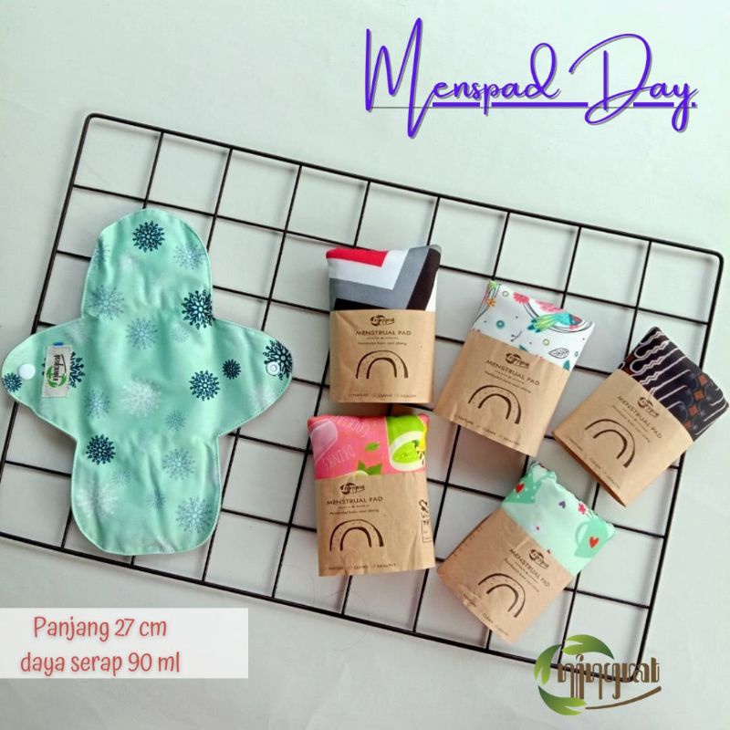 Menspad DAY Ningrat Pembalut Kain Cuci ulang Sehat
