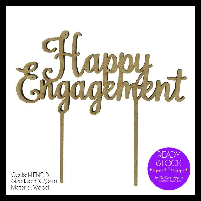 Topper Happy Engagement