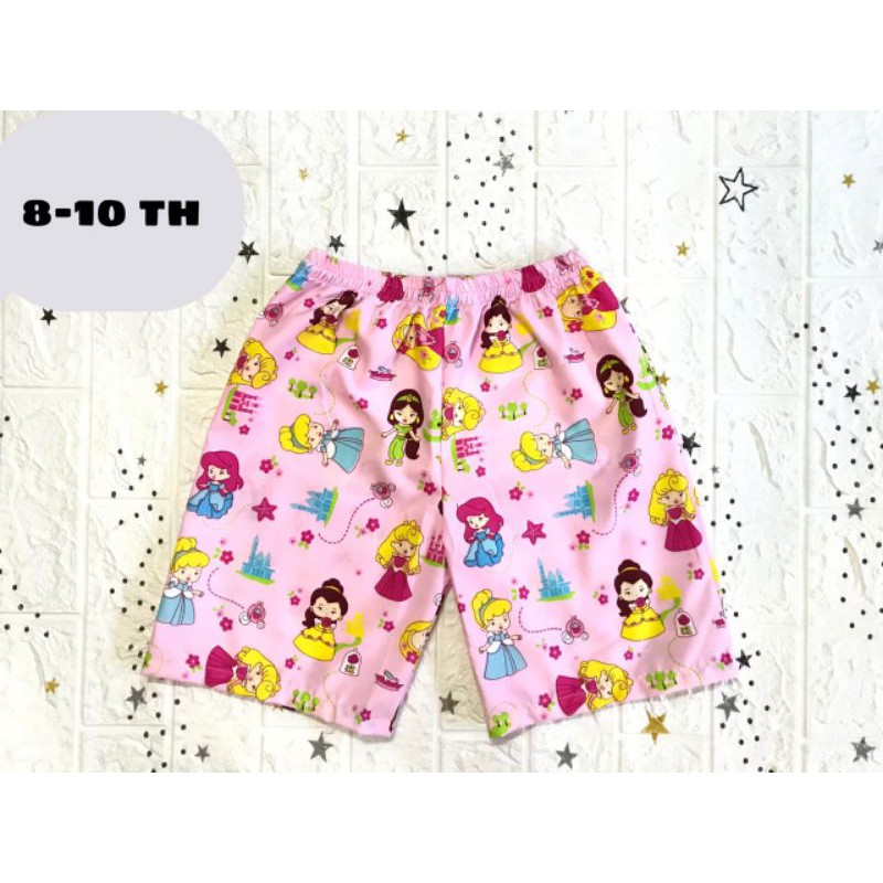 CELANA KOLOR ANAK MOTIF UMUR 8-10 TAHUN