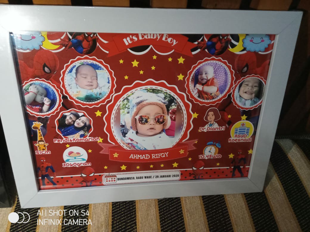 Biodata Baby Non 3d / Ukuran 10rs