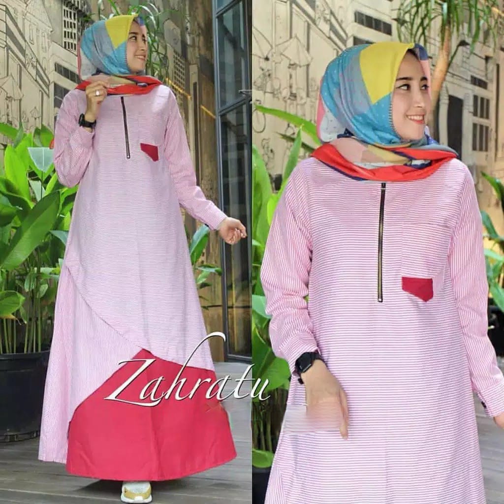 BUY 1 GET 1FREE | ( S M L XL ) GAMIS BUSUI / SUPPLIER BAJU WANITA / Zahratu maxi