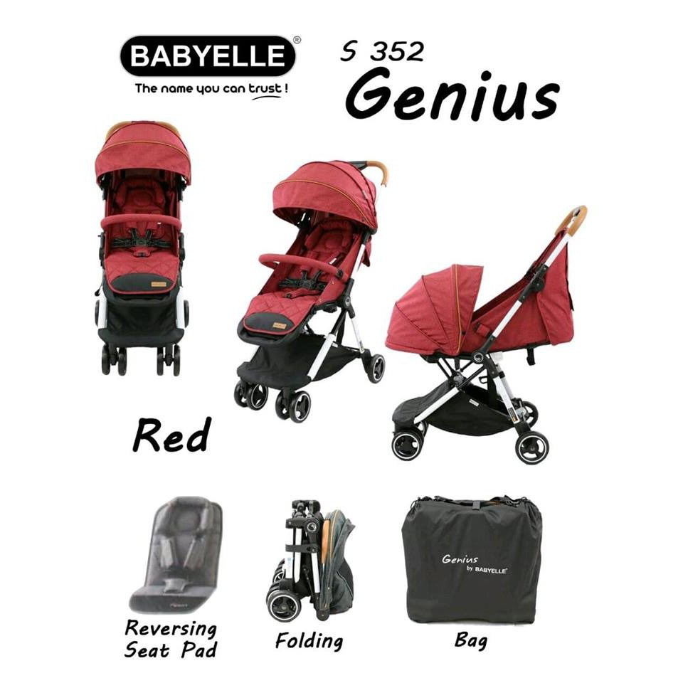 STR09 STROLLER BAYI BABYELLE GENIUS DX S355