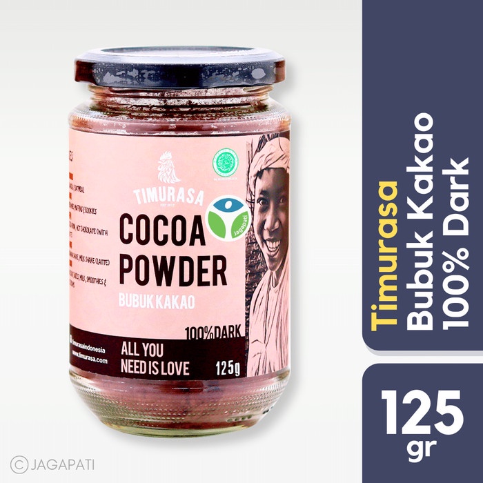 

Ht62D Timurasa - Dark Cocoa Powder 125Gr - Cokelat Bubuk - Cokelat Murni Ht52Hh