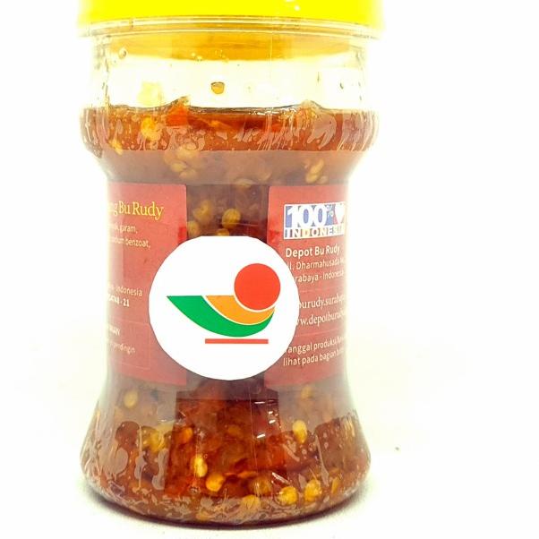 

Update - BU RUDY SAMBAL 110gr BAWANG BAJAK TERASI IJO OLEH KHAS ASLI SURABAYA SAMBEL RUDI SBY