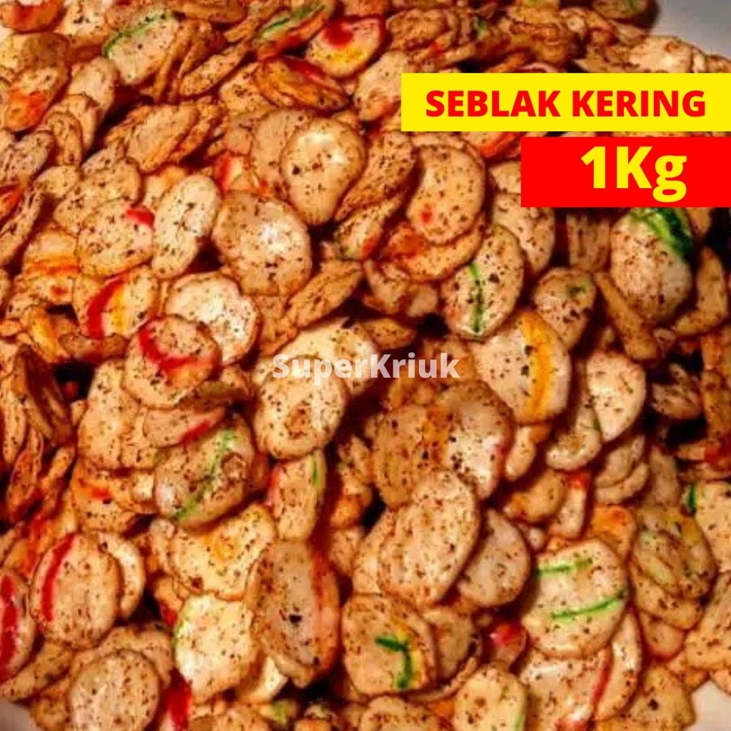 

Keripik Seblak Cemilan murah 1Kg