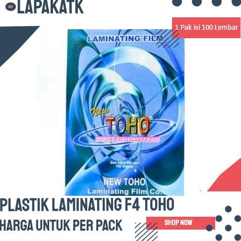 

Plastik Laminating f4 toho / Laminating folio toho