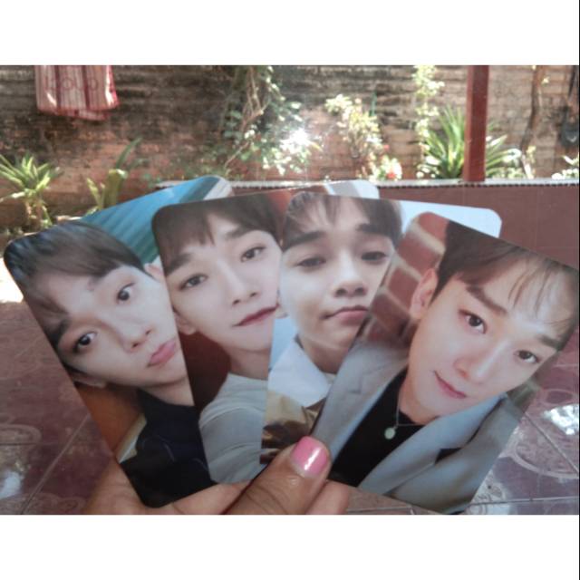 [ READY STOCK ] CHEN APRIL AND A FLOWER PHOTOCARD