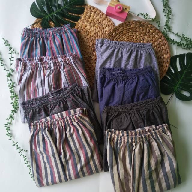 Pants Celana  Panjang Tidur Dewasa Wanita  Standar  Fit L 